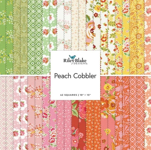 [RB-10-17420-42] Peach Cobbler 10" Stacker from Riley Blake