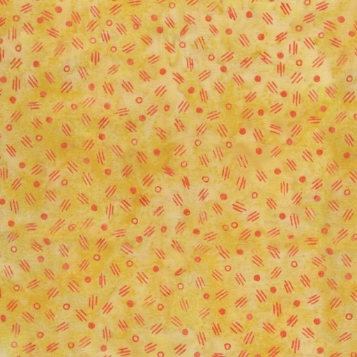 [LUM-42250-6225] Spring Fling Batik Seeds Yellow Bumblebee from Lumin Fabrics