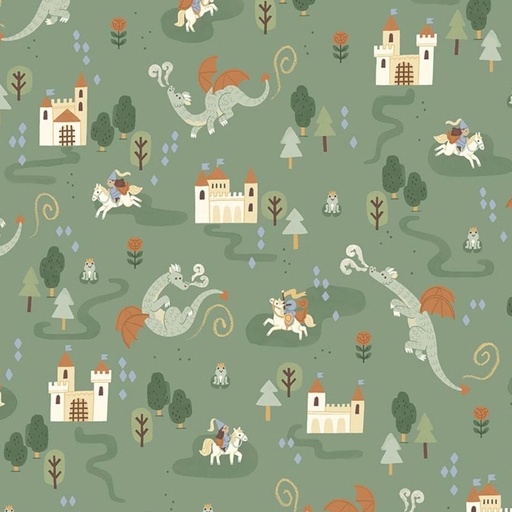 [RB-17430-forest] Faraway Kingdom Main Forest from Riley Blake