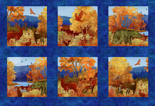 [ITB-1BR-1] All Blue Ridge Shop Hop 2026 Mountain Panel from In The Beginning Fabrics