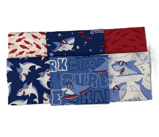 [PP-SharkAttFQB] Shark Attack Fat Quarter Bundle
