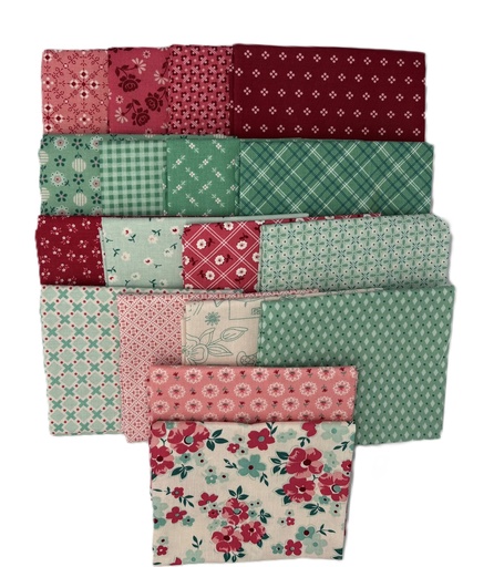 [PP-BerrySageFQB] Berry & Sage Fat Quarter Bundle