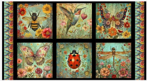[BLAN-4613B-67] Enchanted Canopy Nature Blocks Panel by Blank