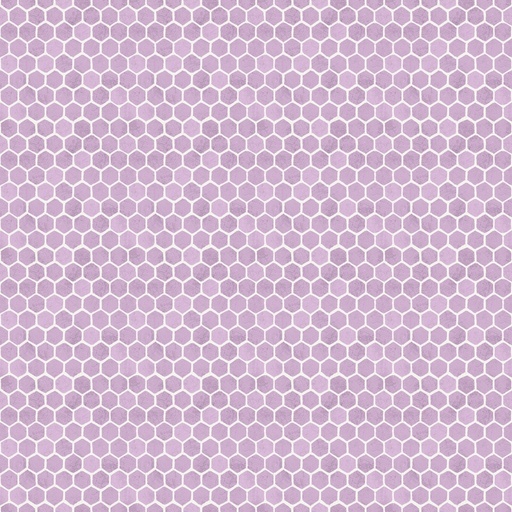 [LUM-W115-012-120] Sweet Honey Bee Honeycomb Purple from Lumin Fabrics