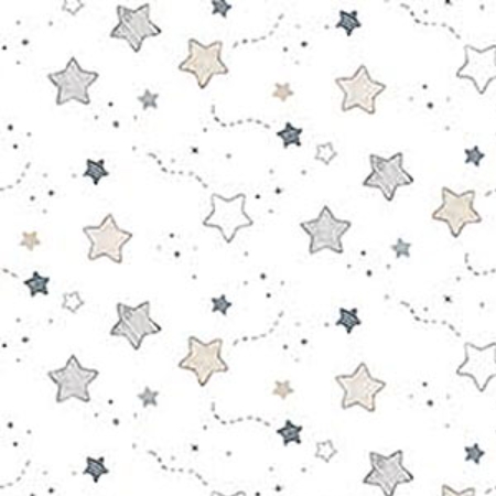 [NOR-2144-10] Soaring Dreams Stars White from Northcott Fabrics