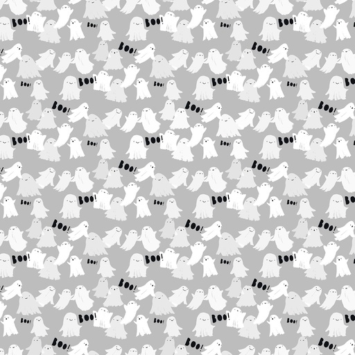 [NOR-91259-92] Sweet Treats Ghosts Gray from Northcott