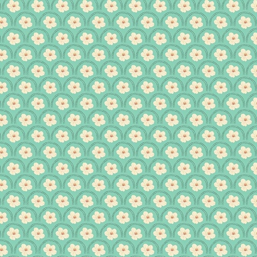 [RB-C17441-MINT] Southern Charm Peach Blossoms Mint from Riley Blake