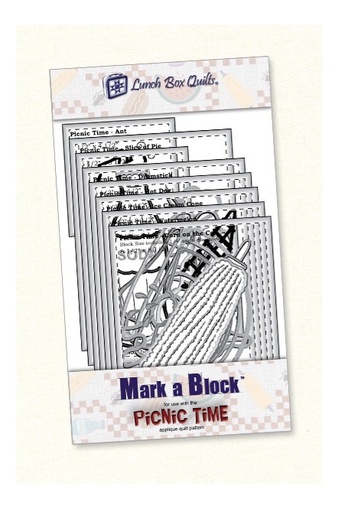 [LBQ-MB-PT-1] Picnic Time Mark A Block from Lunch Box Quilts