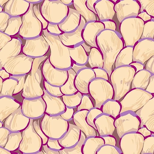 [FS-PWMN068-LIGHT] Forage Oyster Mushroom Light from Free Spirit Fabrics