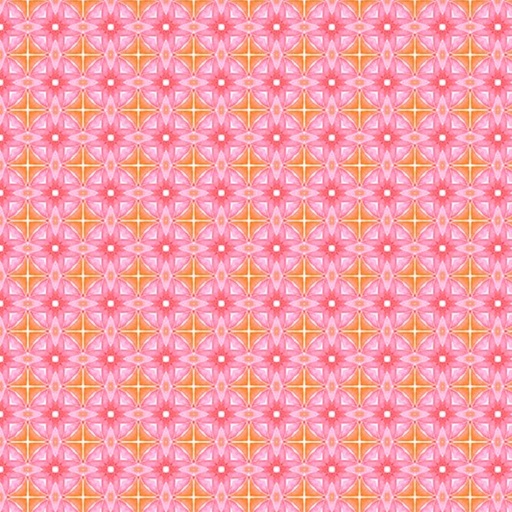 [ITB-F6DF-1] Dragon Friends Geometric Pink from In The Beginning Fabrics