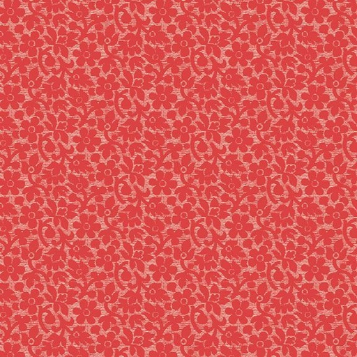 [MF-R801676D-RE] Sanibel Island Woven Flowers Red from Marcus Fabrics