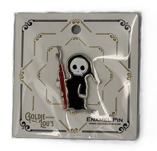 [GL-Ripper] The Ripper Enamel Pin from Goldie Lou's