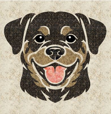 [LC-Rocky] Rocky the Rottweiler Laser Cut Kit by Madi Hastings
