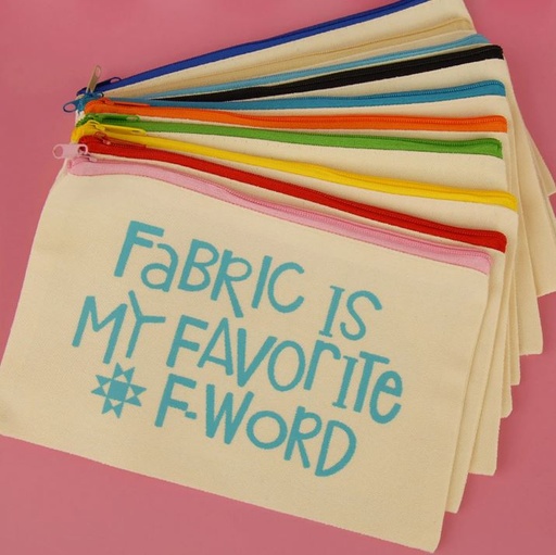 [KC-387] Fabric is My Favorite F-Word Bag from Kati Cupcake