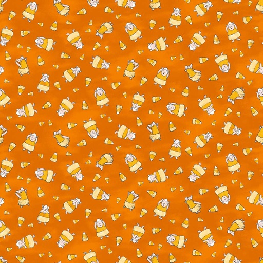 [SEF-9130-33] Haunted Acre Wood Candy Corn Bears Orange From Studio E
