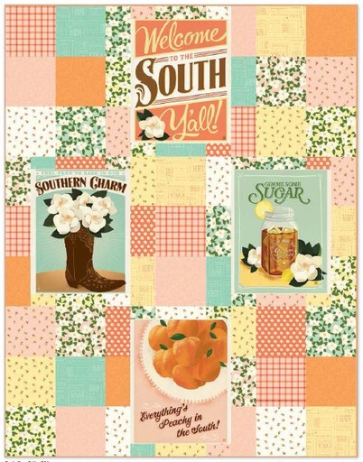 [PP-SouthCPicPer] Southern Charm Picture Perfect Quilt Kit by Riley Blake