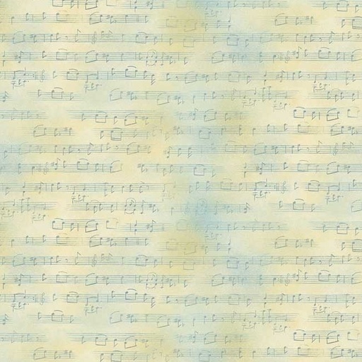 [HG-3529-17] Awakenings Music Notes Pale Blue from Henry Glass