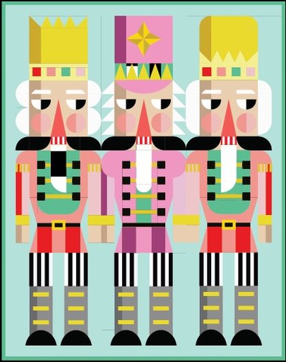 [PP-SonofaNutc] Son of a Nutcracker Quilt by Full Quilt Boogie