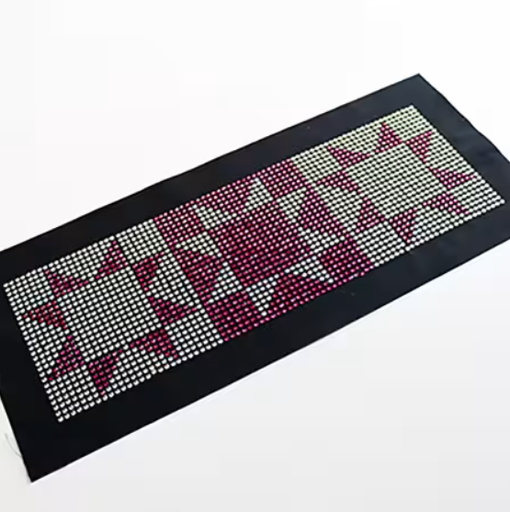 [CM26RCFS2] Rhinestone Transfer Crystal and Fuchsia Star from Carolina Moore