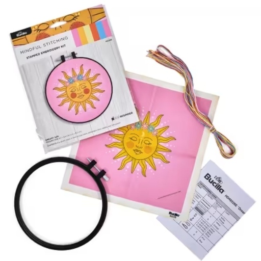 [BUC-49228E] Stamped Embroidery Kit Dream Sun from Bucilla