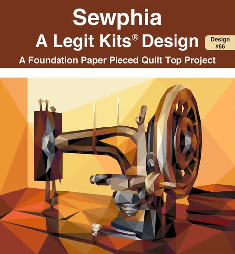 [LK-PT066] Sewphia Foundation Paper Piecing Pattern from Legit Kits