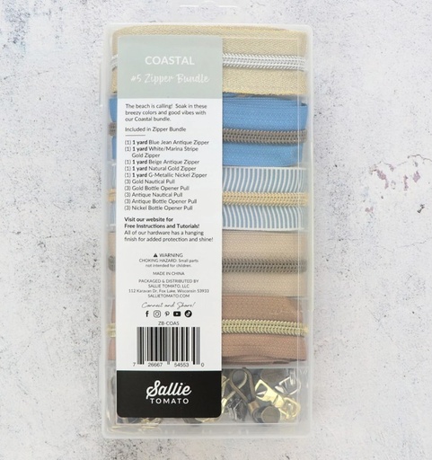 [ST-zbcoas] Zipper Bundle Coastal from Sallie Tomato