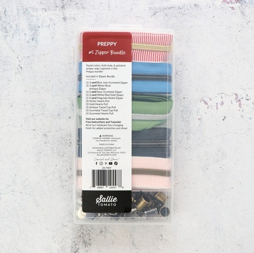 [ZB-PREP] Zipper Bundle Preppy from Sallie Tomato
