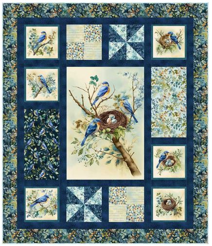 [PP-Awaken] Awakenings Quilt Kit by Henry Glass