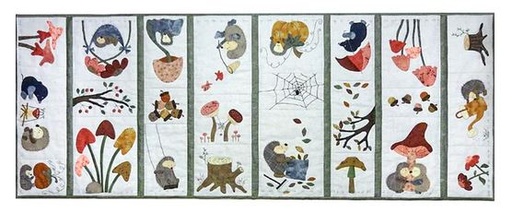 [PBS-HedgeRun] Hedgehog Runner Kit by Linette Jakobsen from Quilt My Design