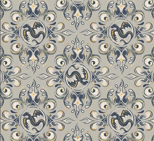 [MOD-RS2136-13M] Fireglow Metallic Oyster Dragon Flame from Moda Fabrics