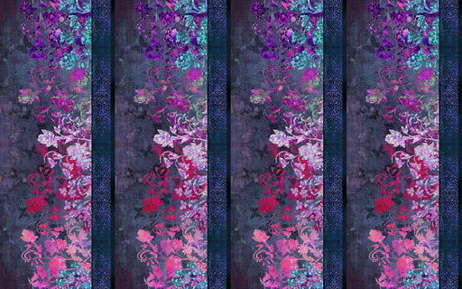 [ITB-1EV-2] Evanescence Border Purple from In the Beginning Fabrics