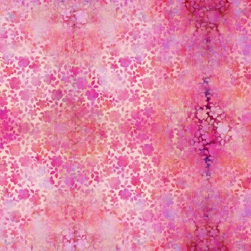 [ITB-19EV-1] Evanescence Floral Vine Pink from In the Beginning Fabrics