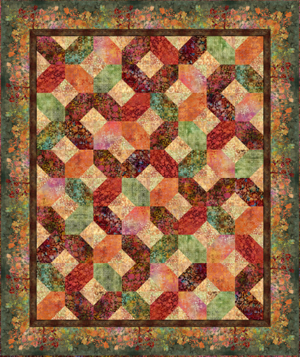 [ITB-EV-GS-PCW] Evanescence Gemstone Quilt Pattern from In the Beginning Fabrics