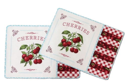 [PP-CherriesBPM] Cherries Baby Placemat Kit