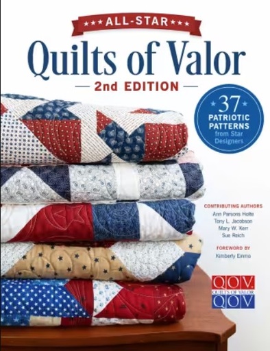 [SF7135-6] All Star Quilts of Valor 2nd Edition Book