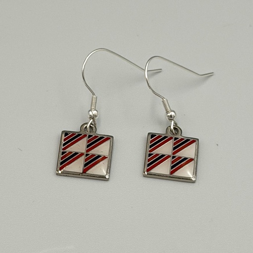 [PP-RWBEar] Red, White, and Blue Earrings