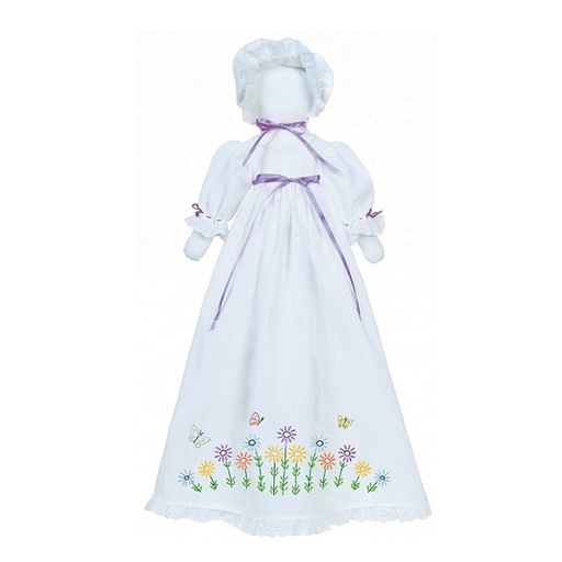 [JD-1900-928] Field of Flowers Pillowcase Doll Kit from Jack Dempsey