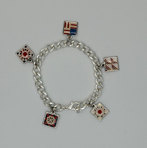 [PP-QAmerCharm] America Charm Bracelet
