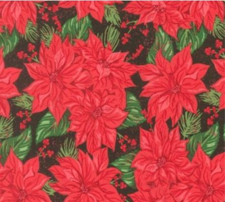 [PP-HoliFlorB] Holiday Flora Quilt Backing Kit