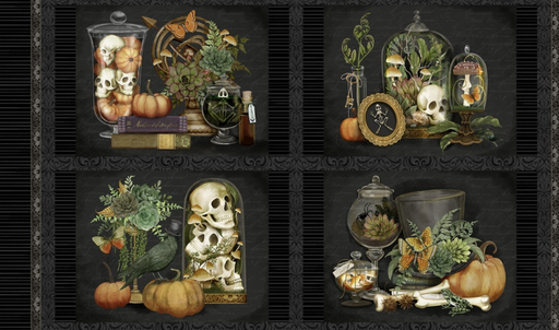 [LUM-W100-013-807] Dark Academia Craft Panel from Lumin Fabrics