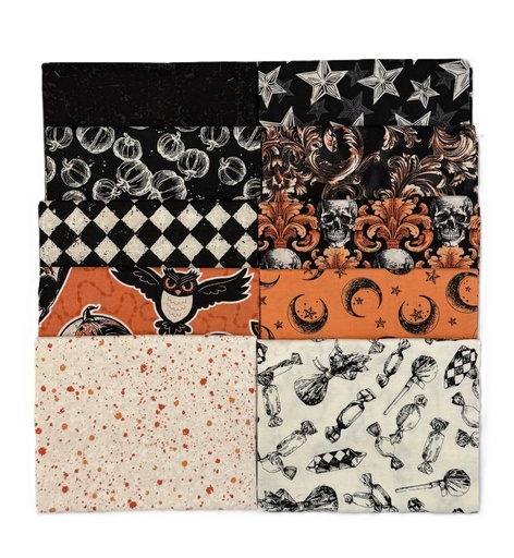 [PP-HauntHollFQB] Haunted Hollow Fat Quarter Bundle from Northcott
