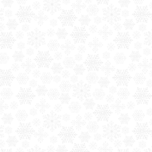 [LUM-W120-011-001] Feathered Festivities Snowflakes Gray on White from Lumin Fabrics