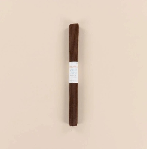 [KD-KB-1324] Brown Ribbed Fabric from Kimber Bell