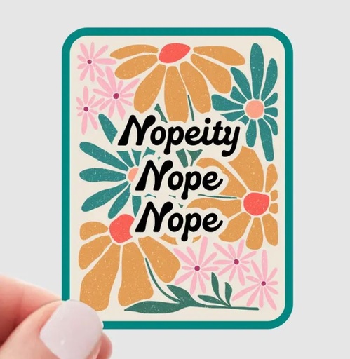 [YARN-Nope] Nopeity, Nope, Nope Sticker