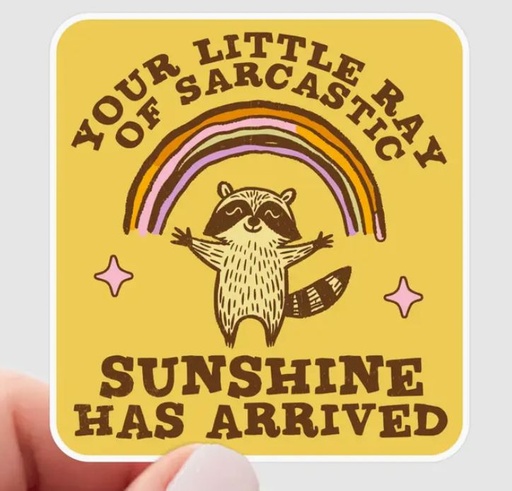 [YARN-Sarcastic] Your Little Ray of Sarcastic Sunshine Sticker