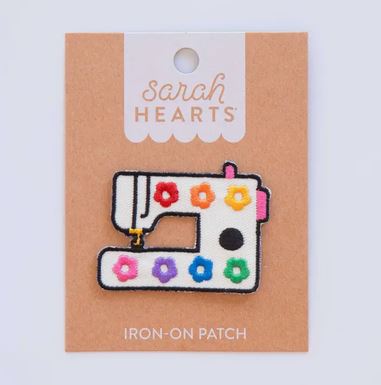 [SH-PA03] Daisy Sewing Machine Iron On Patch