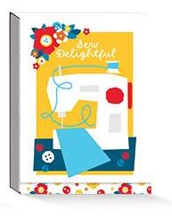 [MOD-47720] Pocket Notepad Delightful White Sewing Machine