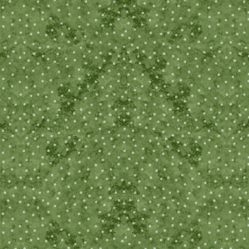 [LUM-W105-038-665] Snowy Greetings Green Dots from Lumin Fabrics