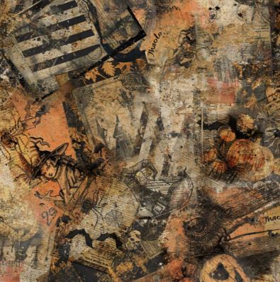 [PP-ScaryIngotsB] Scary Spice Ingots Quilt Backing Kit