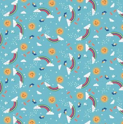 [PP-NoahFriB] Noah & Friends Quilt Backing Kit